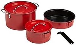 Coleman 5-Piece Family Cook Set,Red