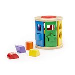 Melissa & Doug 19041 Match & Roll Shape Sorter | Developmental Toy | Motor Skills | 12 Months | Gift for Boy or Girl, Multicolor, 15.2 cm*14.5 cm*14.5 cm