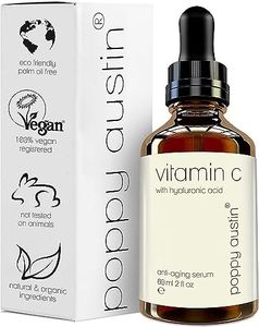 Poppy Austin - Vitamin C Serum For Face - 2 fl oz / 60mL - Organic, Cruelty-Free & Vegan Ingredients - Vitamin C Face Serum