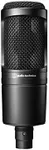 Audio-Technica AT2020 Cardioid Condenser Studio XLR Microphone, Ideal for Project/Home Studio Applications