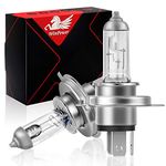 WinPower HS1 PX43t 35/35W Headlight Halogen Bulbs Hi/Lo 3000K Yellow Super Bright 12V Car Motorcycle, 2 Pieces