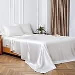 Candoury Satin Sheets Queen Bed Set