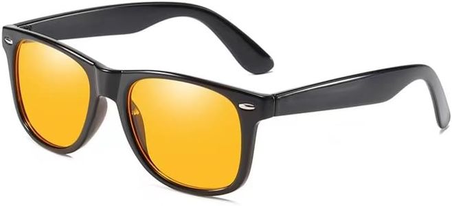 Gysnail Blue Light Blocking Computer Glasses Men/Women, Eye Fatigue Relieve & Better Sleep, Blue Blocker Gaming Glasses, Yellow, wide-field