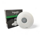 Schneider-electric 360° Occupancy Slim PIR - Presence Room Ceiling Mount - 230V Energy Saving Motion Sensor, White CSS54E_WE