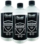 3 litres (100 fl oz) Waterproofing Spray for Boat Cover, Tarp, Canvas and Tent Fabric. Makes Water Beading. Block UVs. Waterproofer Made in Canada.