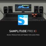 MAGIX SAMPLITUDE Pro X8 - The Master of Pro Audio | Recording, Editing, Mixing & Mastering | Audio Software | Music Program | for Windows 10/11 PC | 1 PC License