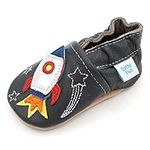 Dotty Fish Soft Sole Leather Infant