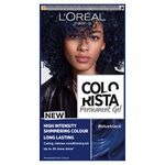 L'Oréal Paris Colorista Permanent Gel Hair Dye, Long-Lasting and Vibrant At-Home Hair Colour, High-Intensity Hues with Up to 3x More Shine, Colour: Blue Black