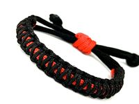 DICHKAU Bracelet For Women Men Boys Hand Braided Red Black Bracelet Easy To Wear Perfectly Fit Skin Friendly Bracelet Unisex Bracelet Mens Bracelet Women Bracelet,Black Thread Bracelet For Men