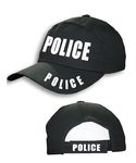 FNA FASHIONS® SWAT, FBI, Police, Security Black Hat Outdoor Sports Baseball Cap (UK, Alpha, One Size, Black, Police)