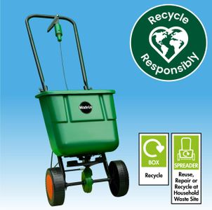 Miracle-Gro Rotary Lawn Seed Spreader – Easy Garden Coverage