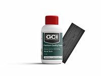 GCI Premium Wood Stains 1 Litre - Fast Dry | Various Shades | Easy Application | Various Wood Surface (Black)