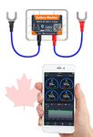 Boutique-Plus | Battery Monitor BM6 12V for All Battery and LiFePO4 Tester Charging Monitor Digital Analyzer for Android & iOS | Upgrade of The BM2 and BM3