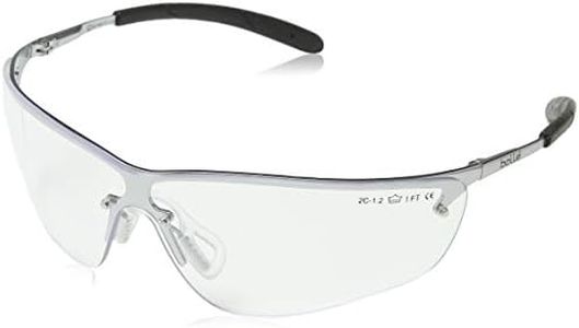 (One Size Fits All, Clear) - Bolle SILPSI Silium Safety Glasses - Clear