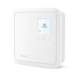 Stelpro Non-Programmable Electronic Thermostat for Baseboards and Convectors, Accurate Temperature Control, Energy Efficient - 4000W/240V - White (ST402NP - 4000W)