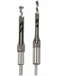 Generic 2pc 10mm 16mm Square Hole Saw Mortising sel w/ Twist Drill Bit Wood Tool