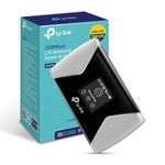 TP-Link M7450 4G+ Cat6 Portable WiFi, Mobile WiFi Hotspot Works up to 15 Hours, Caravan, Travel 4G Router, SD Card Slot, Unlocked LTE-Advanced MiFi, Share up to 32 Devices, Easy tpMiFi App Management