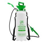 Green Haven 10 Litre Garden Pressure Sprayer – Pump Action Sprayer with Adjustable Nozzle & Carry Strap – Weed Killer, Pesticide & Fertiliser Sprayer