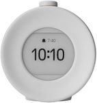 mudita "Harmony 2" Digital Alarm Clock - Daylight Alarm Clock with E-Ink Screen, Meditation Function and Snooze Function - Sunrise Alarm Clock - 17 Melodies, Relaxation Sounds, Nature Sounds - Grey
