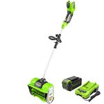 Greenworks 12-Inch 40V Cordless Snow Shovel, 4.0 AH Battery Included 2600702