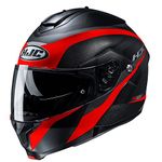 C91TRM - HJC C91 Taly Flip Front Motorcycle Helmet M Red (MC1SF)