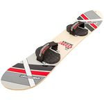 SportsStuff Snow Ryder, Hardwood Snowboard, Perfect for Beginners and Backyard Fun 110cm