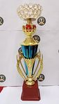 Trophy Golden Fiber Blue Cup Red Candy halfball Diamonds