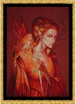 Wizardi Counted Cross Stitch Kit - Queen of Fairies 107-G004 MK Nimue