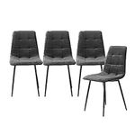 LEVEDE Dining Chairs, Set of 4 Kitc
