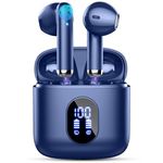 Wireless Earbuds, Bluetooth 5.4 Ear Buds HiFi Stereo Headphones Bluetooth with 4 ENC Mic, 2024 New Wireless Headphones in Ear, 30H Noise Cancelling Earphones for Android/iOS, IP7 Waterproof, USB-C