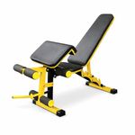 GYM24 VERSATILE 7IN1 ADJUTABLE BENCH INCLINE | DECLINE | FLAT | LEG EXTENSION | LEG CURL | PREAHER CURL | ABDOMINAL CRUCH | HOME GYM BENCH CAPACITY: 300 KG