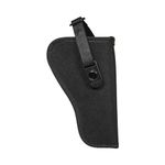 Allen Cortez Nylon Belt Holster with Sight Guard, Right-Hand, Black