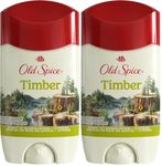 Old Spice Men's Antiperspirant & Deodorant Timber with Sandalwood, 24/7 Sweat Protection, 73 g (Pack of 2)
