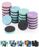 Mr. Pen- Mini Dry Erase Eraser, 24 Pack, Pastel Colors, Round Magnetic Dry Eraser, Whiteboard Eraser, Dry Erasers for Whiteboard, Magnetic Dry Erase Eraser, Dry Erase Board Erasers, Whiteboard Erasers