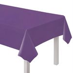 Amscan 9915405-213 Plastic Tablecover Grape