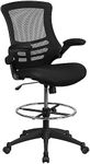 Flash Furniture Mid-Back Black Mesh