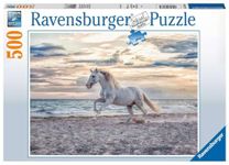 Ravensburger Evening Gallop 500 Piece Jigsaw Puzzle for Adults & Kids Age 10 Years Up