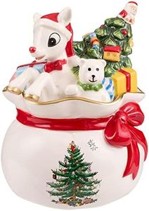 Spode Christmas Tree Candy Jar & Lid