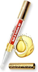 Bliss Kiss | 1 Fragrance Free | Nail Oil Cuticle Pen w/Vitamin E & Jojoba⏤Nail Strengthener Nail Growth Serum for Brittle Peeling Breaking Thin Nails
