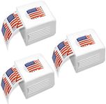 Postage Stamp Dispenser for a Roll of 100 Stamps, Lightweight Plastic Stamp Roll Holder for US Forever Stamps is Compact and Impact-Resistant for Desk Organization of Home Office Supplies (Pack of 3)