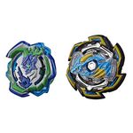 Hasbro Beyblade Burst Rise Hypersphere Dual Pack Rock Dragon D5 and Ogre O5-2 Right-Spin, Ages 8 and Up