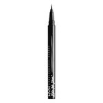 NYX Professional Makeup Eye Liner, Epic Ink Liner, Waterproof Liquid Eyeliner Pen, 1 Stroke Intense Pigment, Flexible Brush for Thin or Thick Lines, Shade Black