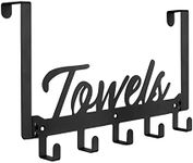 Over The Door Hooks, Towel Rack for