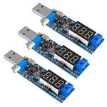 ALMOCN 3pcs USB Buck Boost Converter 3.5V-12V to 1.2V-24V DC-DC Step Up Step Down Power Supply Module Voltage Regulator 5V to 3.3V 9V 12V 18V 24V