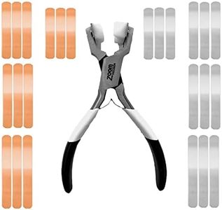 Zoom Precision Ring Stamping Kit with Ring Bending Pliers and Copper and Aluminum Metal Stamping Blanks; Ring Bending Tool for Ring Making Kit, Metal Stamping Kit, or Jewelry Making Kit - - 24 Pieces