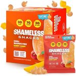 Shameless Snacks - Healthy Low Calorie Snacks, Low Carb Keto Gummies (Gluten Free Candy) - 6 Pack Chili Mango Fire