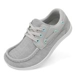 JOINFREE Women's Fashion Sneaker Supportive Active Walking Trainers That Include Three-Zone Comfort with Orthotic Insole Arch Support Crossfit Shoes Women Grey Women Size 8.5 Wide