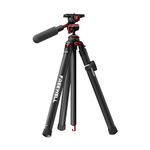 Freewell Carbon Fiber Travel Tripod 59.1" Lightweight 1.98 lbs Photo/Video 360° Ball Head (Max Load 5kgs/11 lbs), Monopod, Quick-Release Plate, for DSLR Cameras & Smartphones