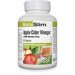 Webber Naturals MetaSlim, Apple Cider Vinegar with Green Tea, Capsule, 340 mg, 200 mg, 90 Count