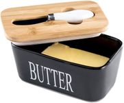 Butter Dish, Large Ceramic Butter D